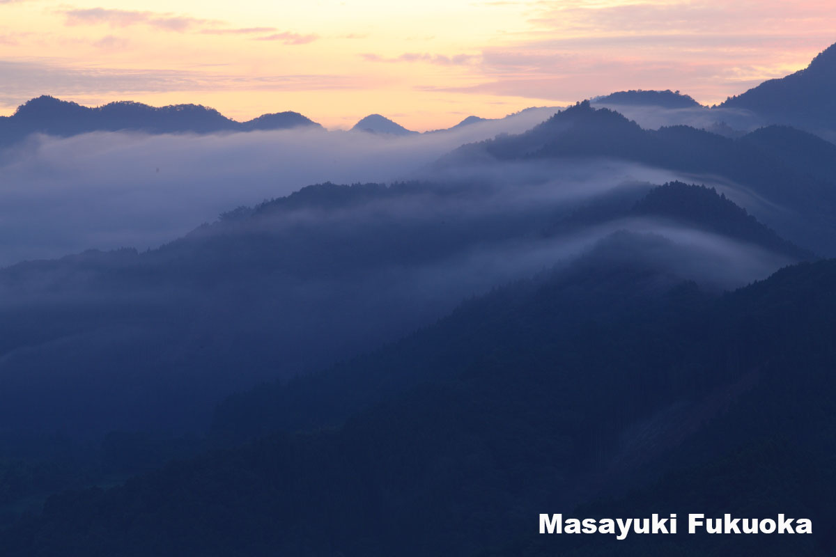 宮崎県 高千穂の朝霧