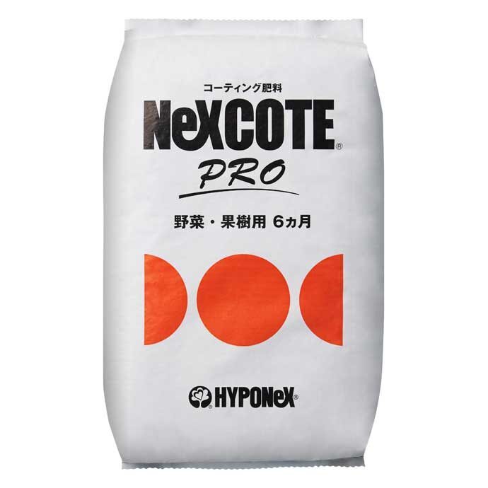 ネクスコートプロ 25kg 野菜、果樹用 6ヵ月のご紹介｜株式会社ハイポネックスジャパン