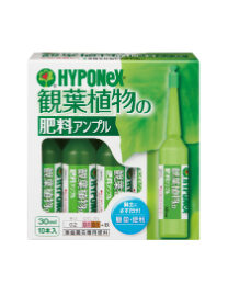 観葉植物の肥料アンプル