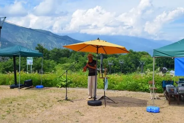 毎年夏の風物詩、植物写真家いがりまさしさんの生ライブ、今年も実施開催された