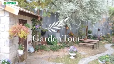 🕊Garden Tour🕊42：ブリコラージュフラワーがあちこちに飾られた秘密の花園のようなお庭
