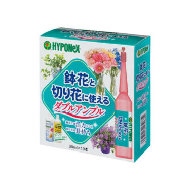 鉢花と切り花に使えるダブルアンプル